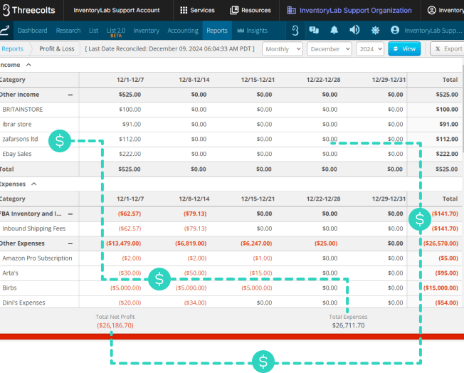 InventoryLab Accounting automation mobile screenshot