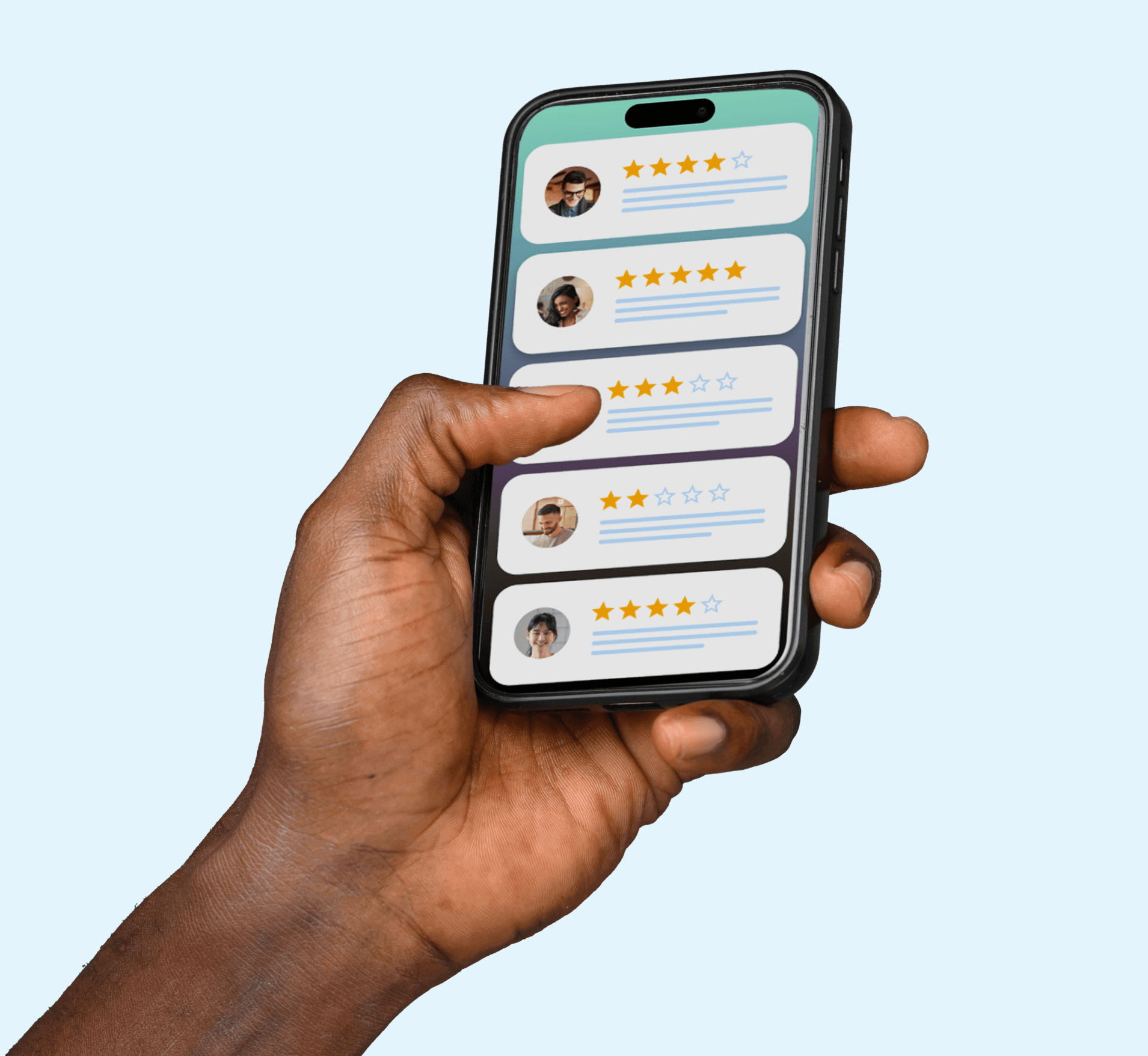 FeedbackWhiz AI review insights dashboard