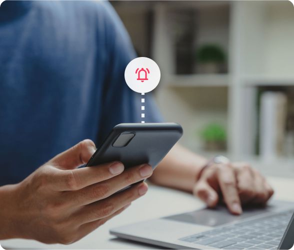 New seller mobile alert dashboard