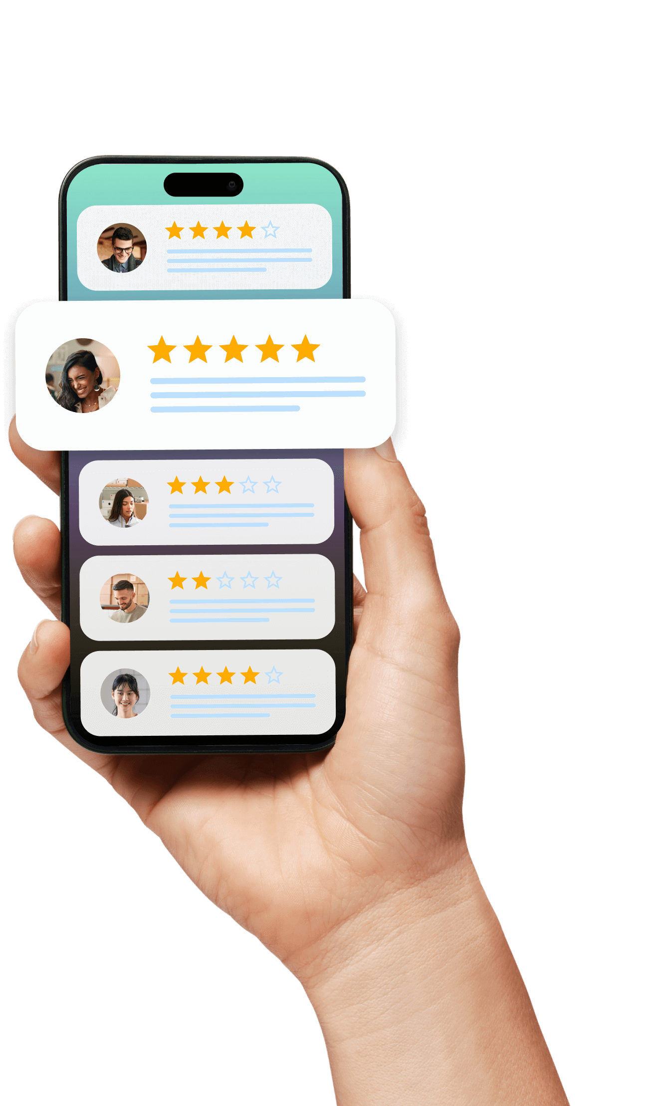 FeedbackWhiz Emails automated review request feature screenshot