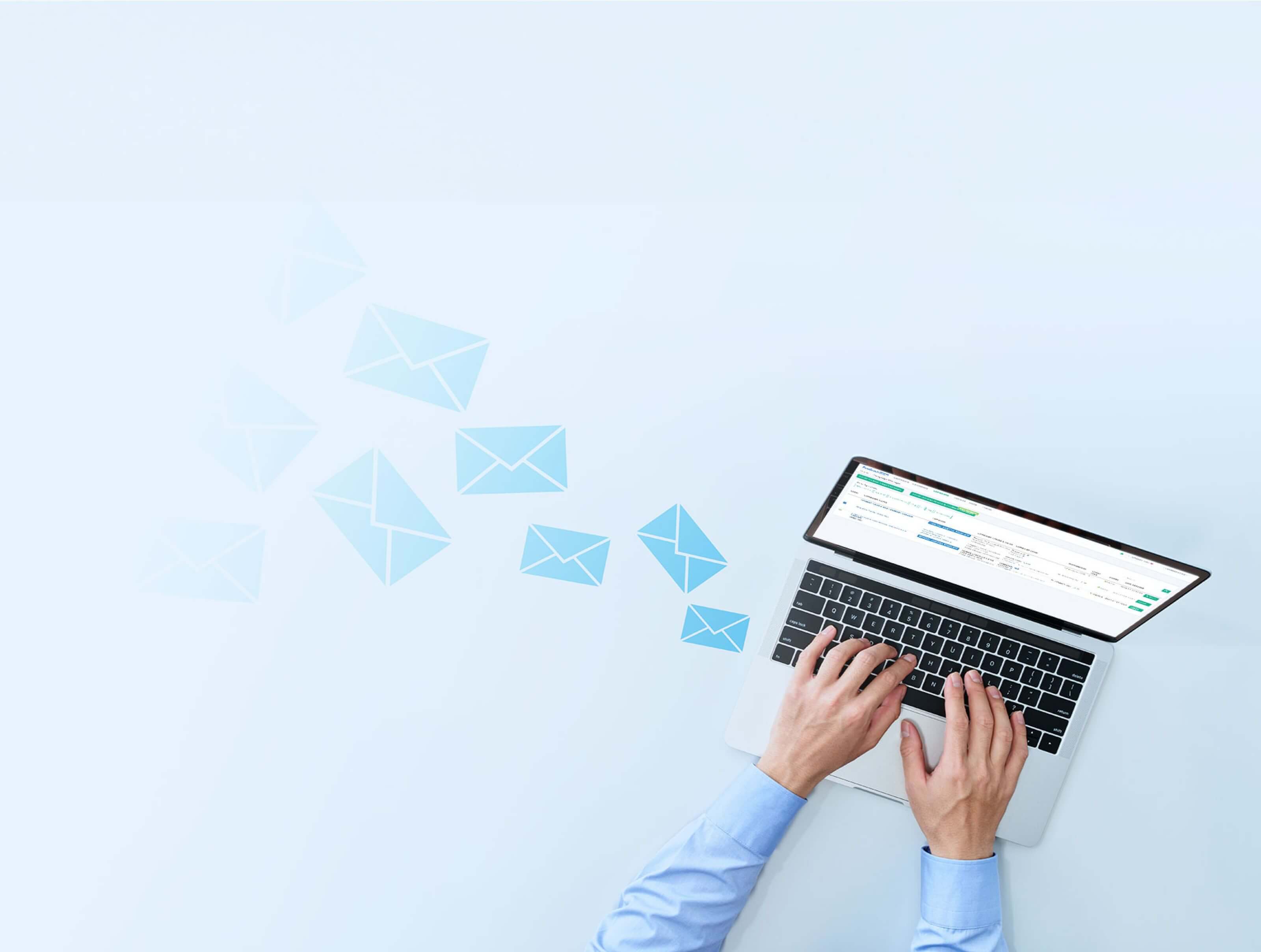 FeedbackWhiz Emails campaign analytics dashboard