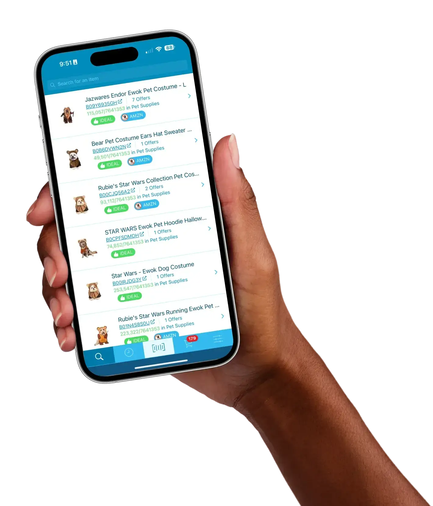 Scoutify app hero screenshot