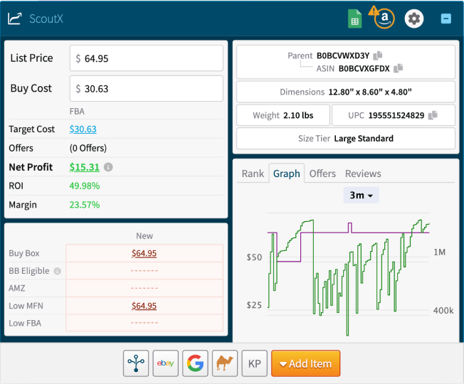 ScoutX dashboard mobile screenshot