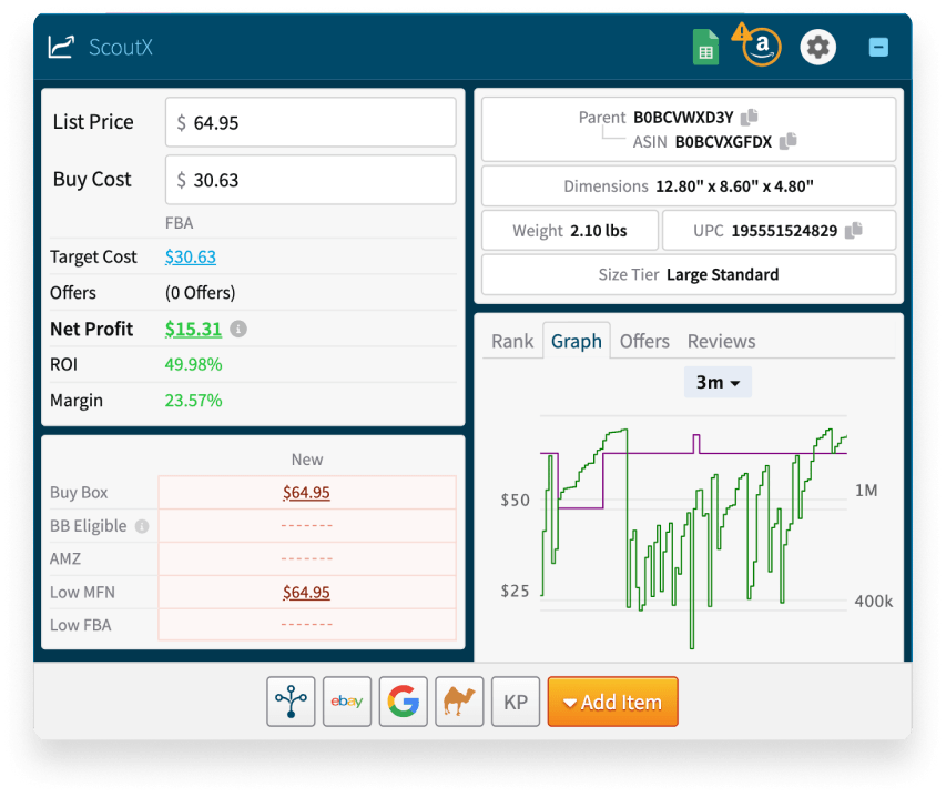 ScoutX dashboard screenshot